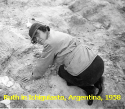 Ruth in Ichigulasto, Argentina, 1958
